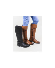 Women's Boots of Cano Alto Ginova with Fecho