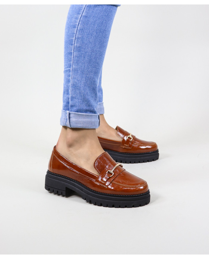 Women's Moccasins with Ginova Platform