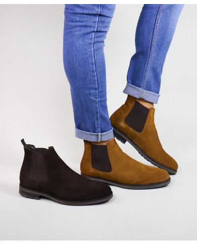 Botas de Homem Ginova Estilo Chelsea