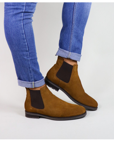 Botas de Homem Ginova Estilo Chelsea