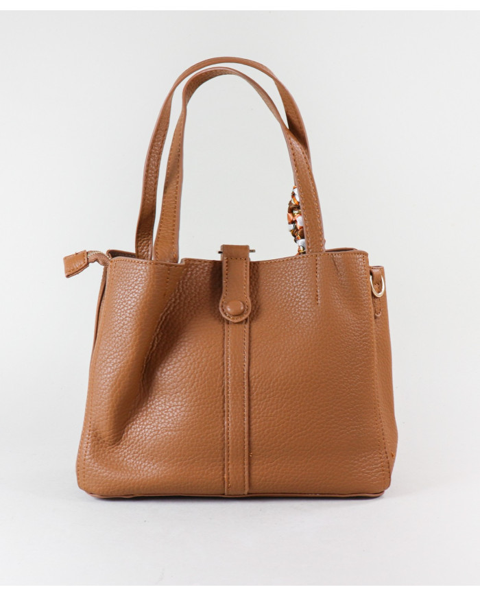 Bolsa de mujeres con bufanda decorativo