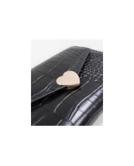 Wallet de las mujeres con corazón afeitado Iman