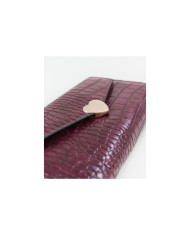 Wallet de las mujeres con corazón afeitado Iman