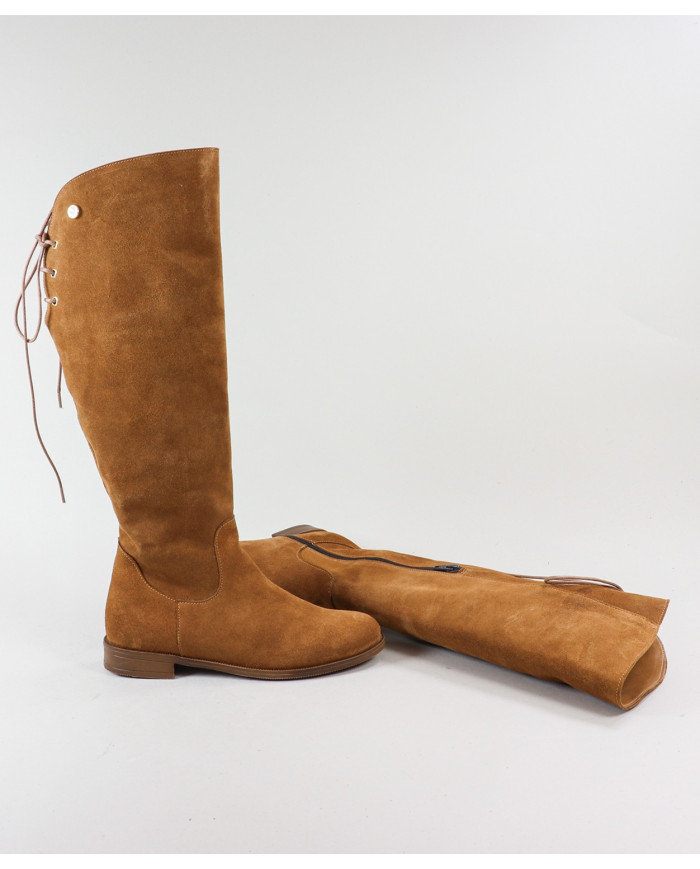 Botas de mujeres de Cano Alto Ginova con Fecho