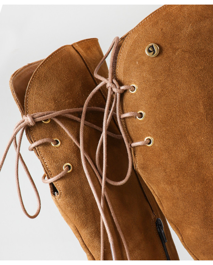 Botas de mujeres de Cano Alto Ginova con Fecho