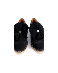 Sapatos Pretos de Senhora Ginova Tipo Oxford