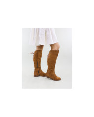 Botas de Mulher de Cano Alto Ginova com Fecho