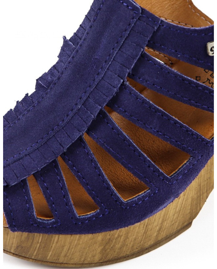 Blue Sandals by Mrs. Ginova Compensated