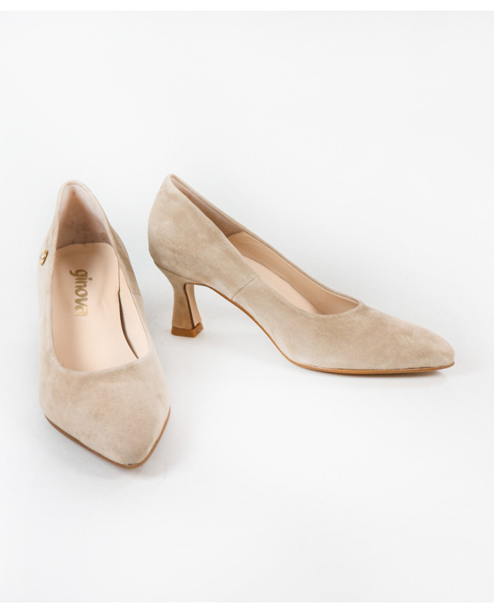 Mujeres Stilettos Ginova en Camurça