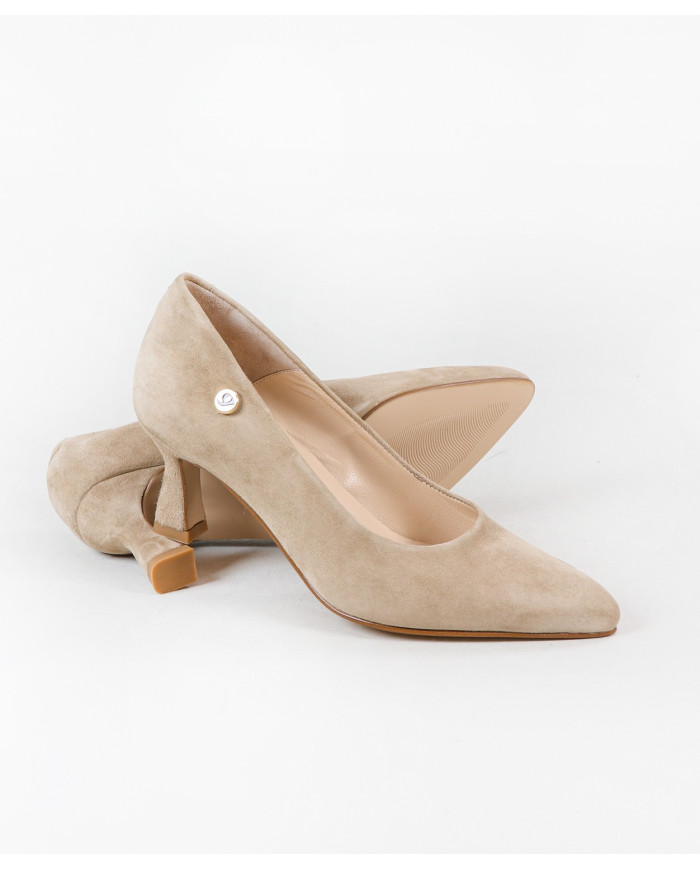 Women's Stilettos Ginova in Camurça