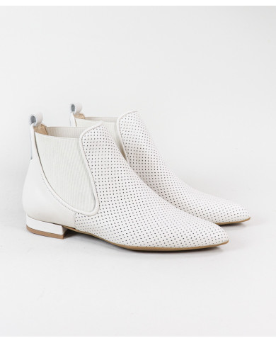 Botas de Mulher com Tecido Perfurado