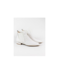 Women's Boots With Perforated Fabric