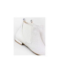 Women's Boots With Perforated Fabric