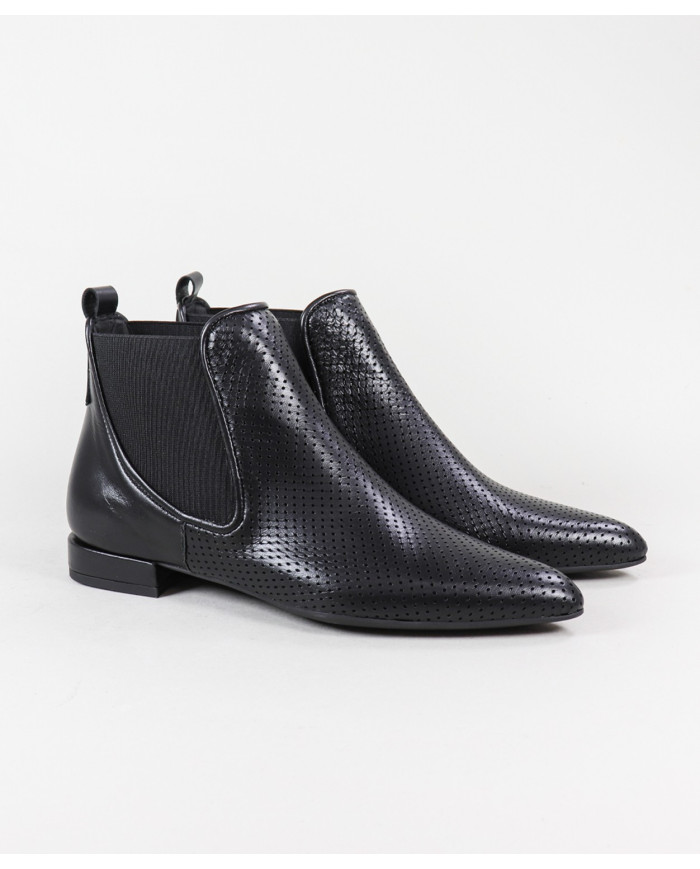 Women's Boots With Perforated Fabric