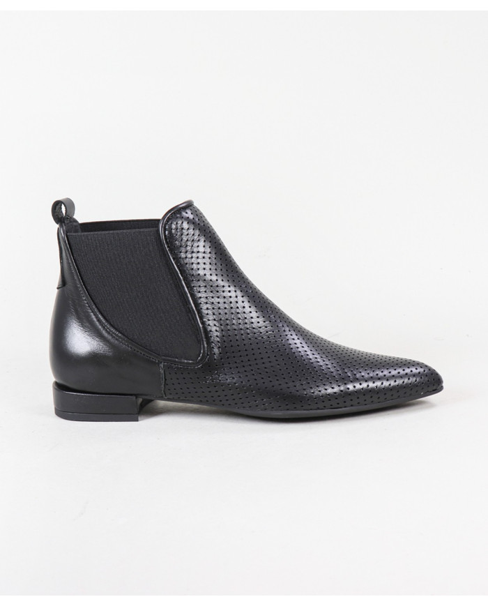 Women's Boots With Perforated Fabric