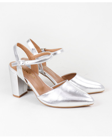 Sapatos de Mulher Ginova com Acabamento Brilhante