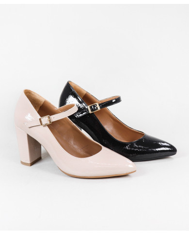 Ginova Women Shoes with Verniz Finish