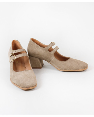 Ginova Women Shoes with Double Strip