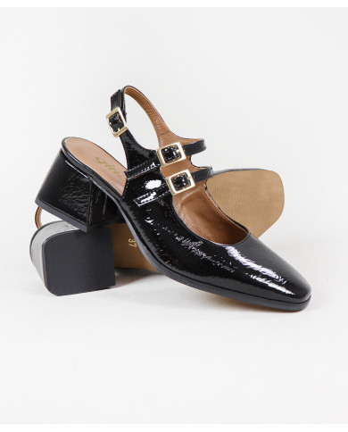 Ginova Women Shoes with Double Strip