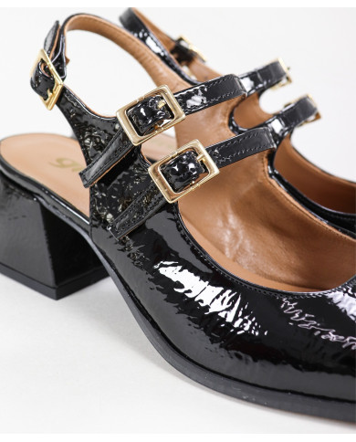 Sapatos de Mulher Ginova com Dupla Tira