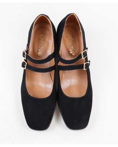 Ginova Women Shoes with Double Strip