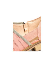 Botins Rosa de Senhora Ginova com Corte de Lado