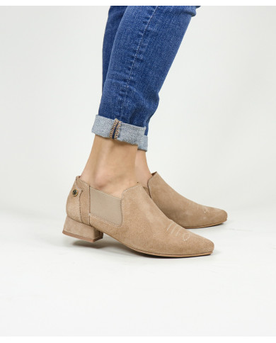 Botins de Mulher com Elástico nas Laterais