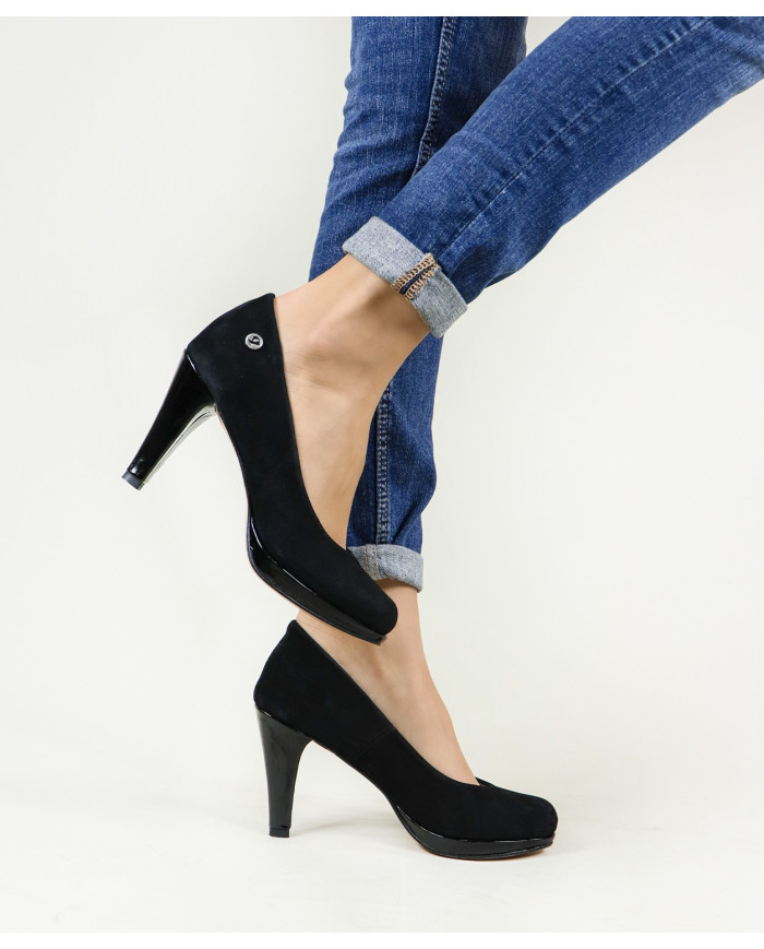 Zapatos Cerrados de Tacón Ginova