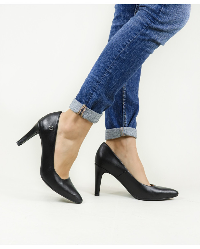 Stilettos de Senhora Ginova en Pele