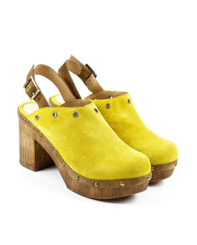 Women's Yellow Socks Ginova Compensated