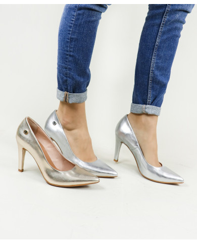 Stilettos de Senhora Ginova Metalizados