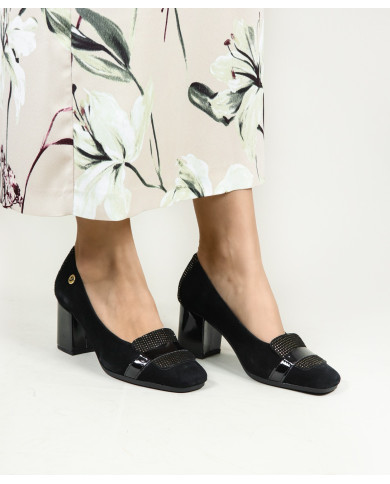 Lady Ginova Zapatos con Salto en Verniz