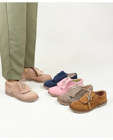 Zapatos de piel bajo de Ginova Crimson con Wholesalers