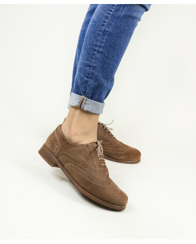 Sapatos Oxford de Senhora Ginova com Atacadores