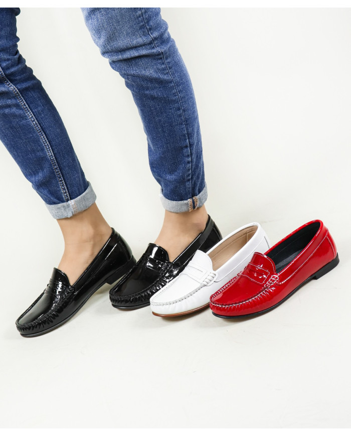 Women's Ginova Moccasins with Finishing Envernised