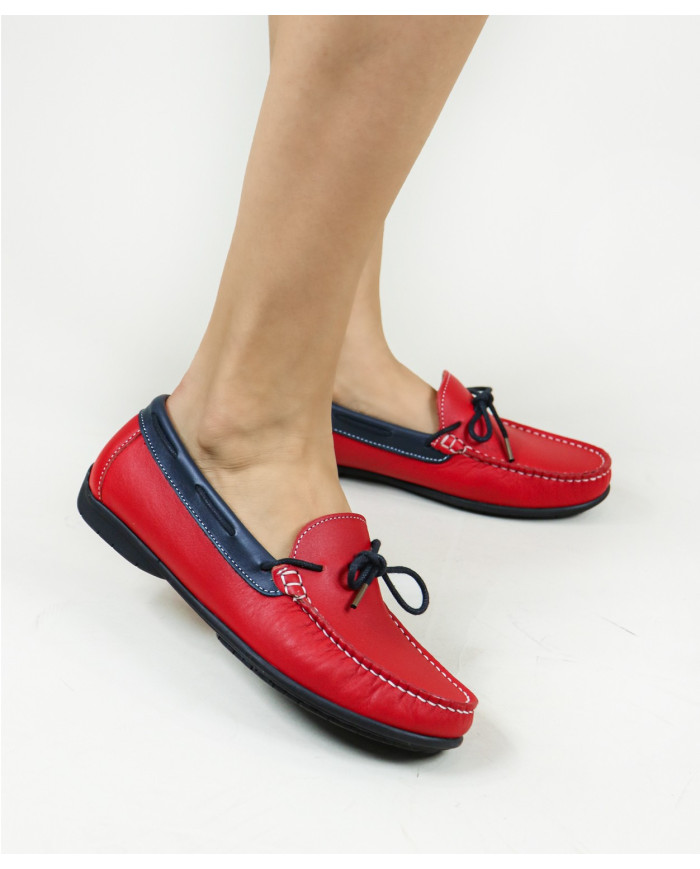 Women's Moccasins with Cordon on the Front