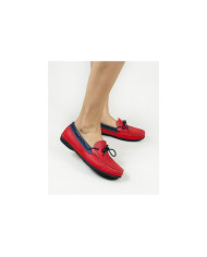 Mocasines de mujeres con Cordon en el frente