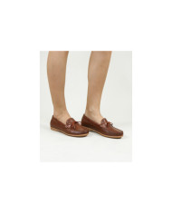 Mocassins De Mulher com Cordão na Frente