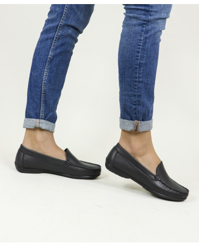 Mocassins Ginova de Mulher com Costuras
