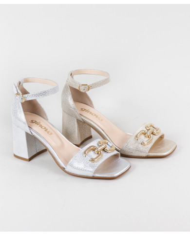 Ginova Women's Sandals with Strip Decorated