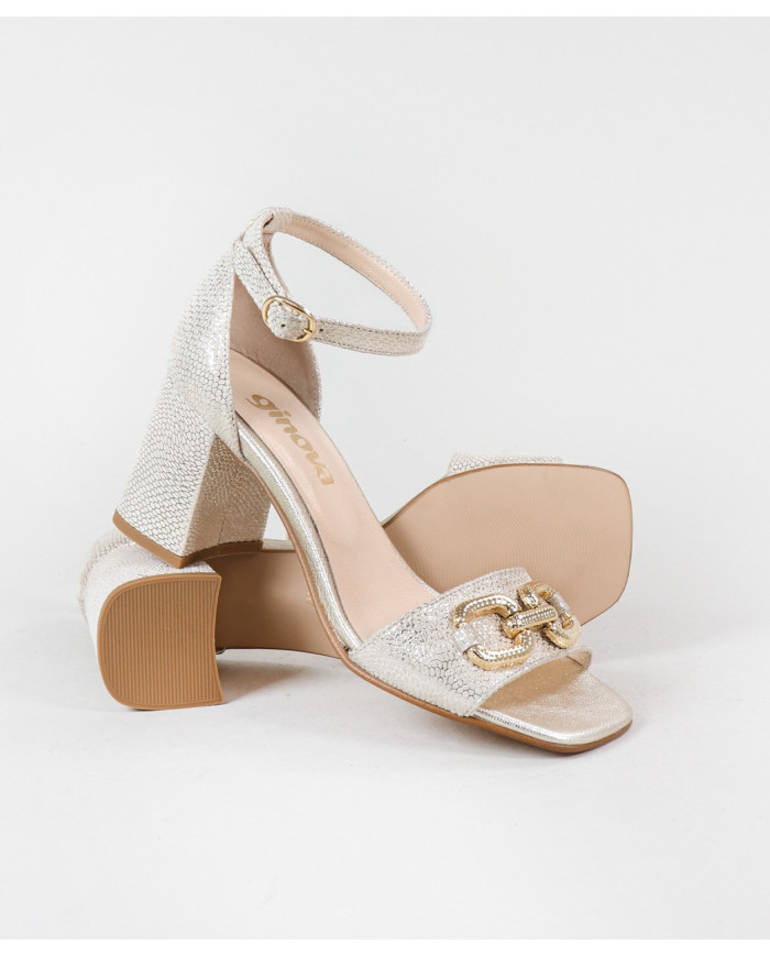 Ginova Women's Sandals with Strip Decorated