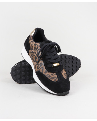 Desportivos de Mulher com Padrão Leopardo