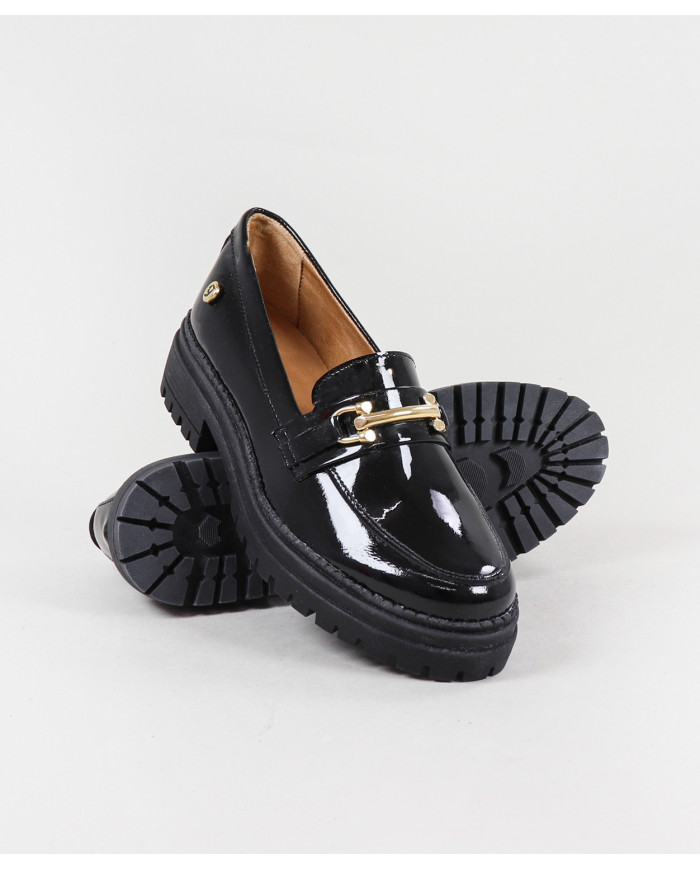 Women's Moccasins with Ginova Platform