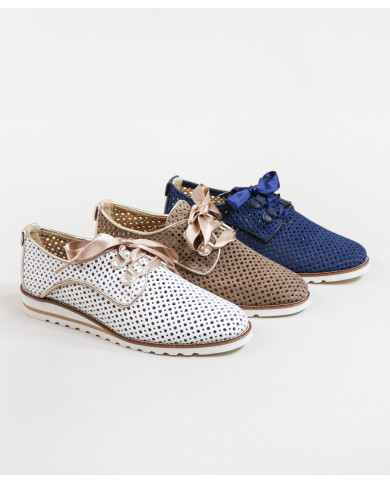 Zapatos femeninos Ginova Perforated