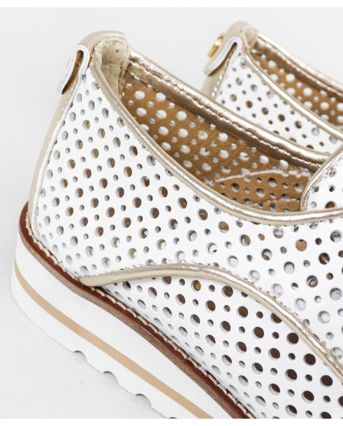 Zapatos femeninos Ginova Perforated