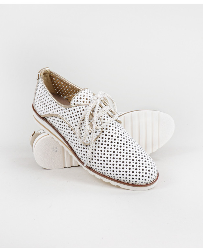 Zapatos femeninos Ginova Perforated
