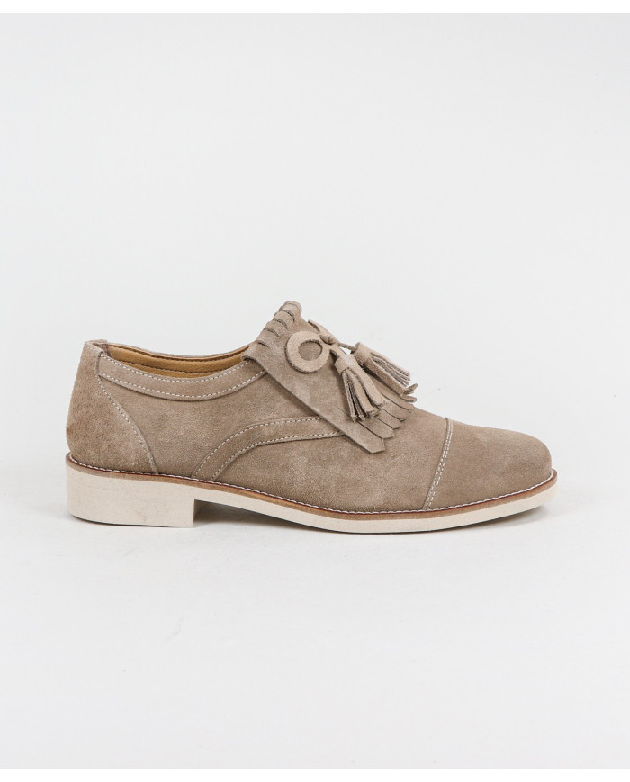 Zapatos de mujer Ginova con decoración naranja