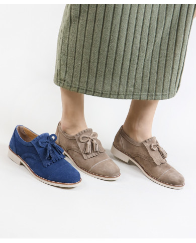 Sapatos de Mulher Ginova com Franja Decorada