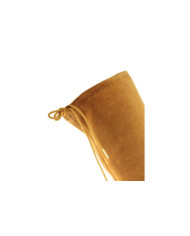 Boots of Lady Camel Above the Knee in Lycra Ginova