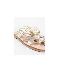 Women's Slippers with Strip Decorated